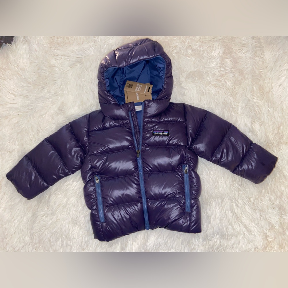 Patagonia Kids' Deep Purple Puffer Jacket